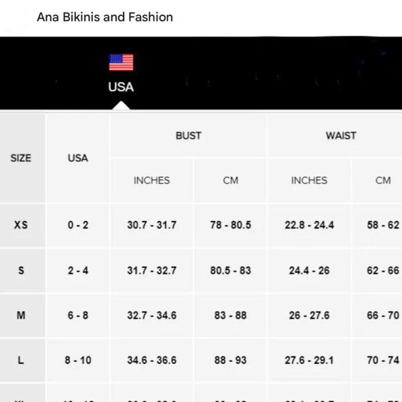 NWT a.n.a.‎ Tankini Top White Orange Multi Color Floral Tankini Top Size Small - Picture 4 of 4